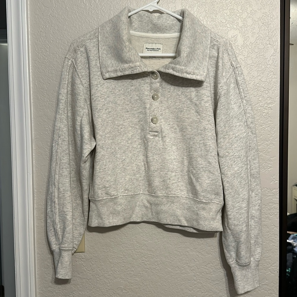 Abercrombie & Fitch Collared Sweater